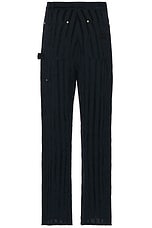 4SDESIGNS Utility Pant in Navy, view 2, click to view large image.