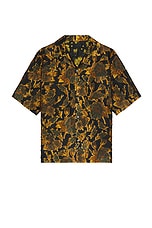 4SDESIGNS Reversible Camp Shirt in Yellow & Black, view 1, click to view large image.