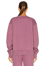 7 Days Active Monday Crewneck in Faded Purple, view 3, click to view large image.