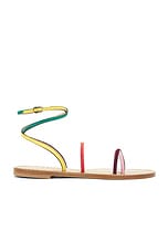 Amanu Constantia Sandal in Rainbow, view 1, click to view large image.