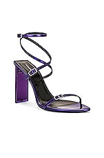 Arielle Baron Cattiva 95 Heel in Blue Violet Metallic, view 2, click to view large image.