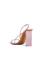 Arielle Baron Narcissus 95 Heel in Pink Mirror, view 3, click to view large image.