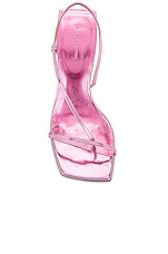 Arielle Baron Narcissus 95 Heel in Pink Mirror, view 4, click to view large image.