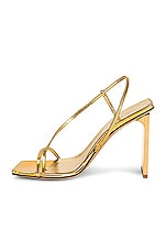 Arielle Baron Narcissus 95 Heel in Gold Metallic, view 5, click to view large image.