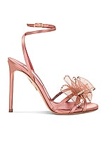 Aquazzura Reve 105 Sandal in Antique Rose, view 1, click to view large image.