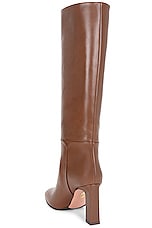 Aquazzura Sellier 85 Boot in Cinnamon, view 3, click to view large image.