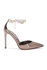 Aquazzura Comet 105 Pump in Smoke, view 1, click to view large image.