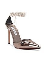 Aquazzura Comet 105 Pump in Smoke, view 2, click to view large image.