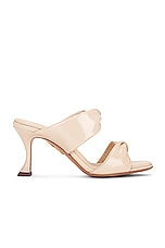 Aquazzura Twist 75 Sandal in Light Nude, view 1, click to view large image.