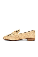 Aquazzura Visconti Loafer in Natural, view 5, click to view large image.