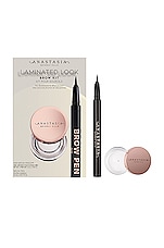 Anastasia Beverly Hills Laminated Brow Kit in Dark Brown, view 1, click to view large image.