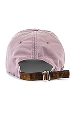 Acne Studios Cap in Thistle Purple, view 4, click to view large image.