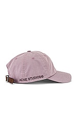 Acne Studios Cap in Thistle Purple, view 5, click to view large image.