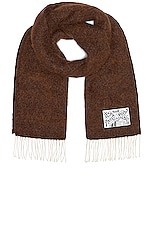 Acne Studios Scarf in Almond Brown, view 1, click to view large image.