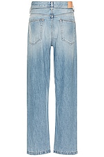 Acne Studios 1991 Toj Vintage Straight Denim Jean In Light Blue in Light Blue, view 2, click to view large image.