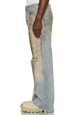 Acne Studios 2021m Penicillin Jeans in Mid Blue, view 4, click to view large image.