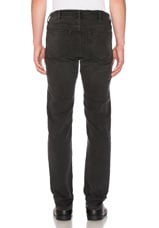 Acne Studios North Straight Leg in Used Black, view 3, click to view large image.