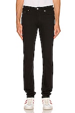 Acne Studios North Straight Leg in Stay Black, view 3, click to view large image.