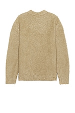 Acne Studios Sweater in Dark Beige, view 2, click to view large image.