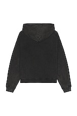 Acne Studios Faded Hoodie in Faded Black, view 2, click to view large image.