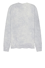Acne Studios Knit Sweater in Dusty Blue, view 2, click to view large image.