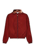 acnestudios ウールボンバージャケット Acne Studios ボンバージャケット - Burgundy | FWRD
