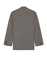 Acne Studios Suit Blazer in Grey Melange, view 2, click to view large image.