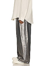 Acne Studios Relaxed Trouser in Silver & Blue, view 4, click to view large image.