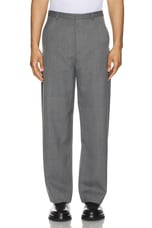Acne Studios Suit Trouser in Grey Melange, view 3, click to view large image.