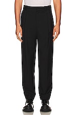 Acne Studios Porter Pant in Black, view 3, click to view large image.