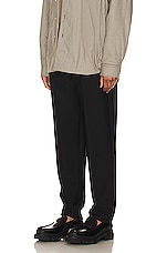 Acne Studios Porter Pant in Black, view 4, click to view large image.