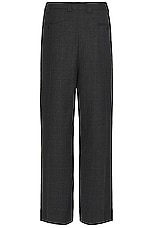 Acne Studios Trouser in Grey & Black, view 2, click to view large image.