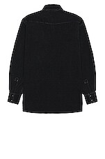 Acne Studios Shirt in Black, view 2, click to view large image.