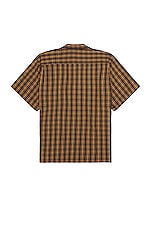 Acne Studios Shirt in Brown & Green, view 2, click to view large image.