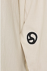 Acne Studios Long Sleeve Shirt in Off White, view 4, click to view large image.