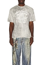 Acne Studios T-Shirt in Faded Black, view 3, click to view large image.