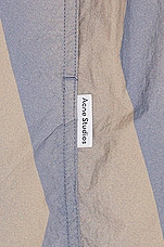 Acne Studios Swim Short in Blue & Beige, view 4, click to view large image.