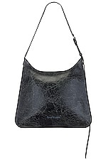Acne Studios Shoulder Bag in Black, view 1, click to view large image.