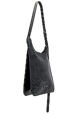 Acne Studios Shoulder Bag in Black, view 3, click to view large image.