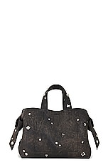 Acne Studios Top Handle Bag in Dark Brown, view 2, click to view large image.