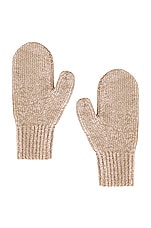 Acne Studios Gloves in Light Taupe, view 1, click to view large image.