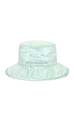 Acne Studios Bucket Hat in Aquamarine, view 1, click to view large image.