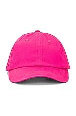 Acne Studios Baseball Hat in Neon Pink | FWRD