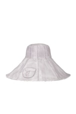 Acne Studios Holtz Lace Camo Sun Hat in Faded Purple, view 5, click to view large image.