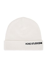 Acne Studios Kinau New Hat in Off White, view 1, click to view large image.