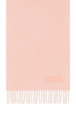 Acne Studios Vesta Scarf in Pink, view 3, click to view large image.