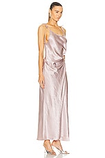 Acne Studios Maxi Dress in Light Lilac Purple, view 2, click to view large image.