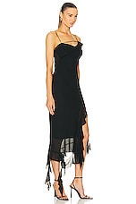 Acne Studios Sleeveless Dress in Black, view 2, click to view large image.
