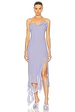 Acne Studios Sleeveless Dress in Lilac Purple, view 1, click to view large image.