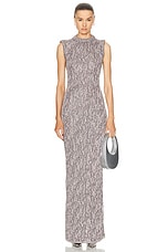 Acne Studios Sleeveless Dress in Dark Grey, view 1, click to view large image.